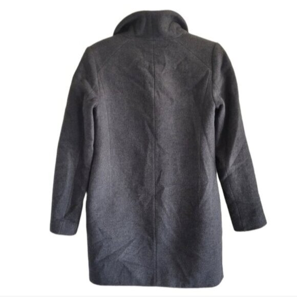 Aritzia Wilfred Grey Cocoon Wool-Cashmere Coat Size XS - Picture 2 of 14